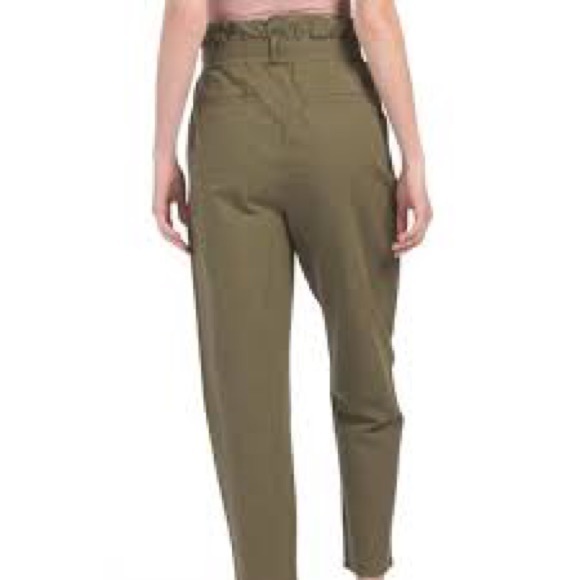 7 For All Mankind paper bag pants ultra high rise sz L - Picture 13 of 13